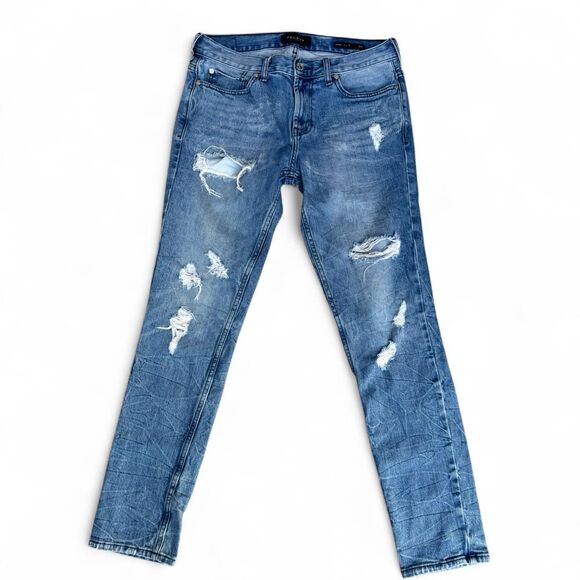 PacSun Men's Distressed Skinny Jeans Size 31x31L Coastal Skater Hipster Preppy - Picture 1 of 8